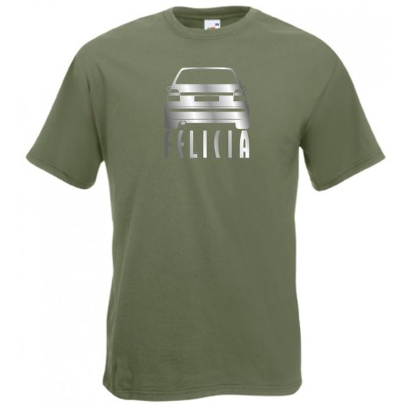 Autó fan Felicia minima férfi rövid ujjú póló