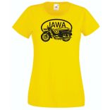 Retro Motor fan Jawa minima női rövid ujjú póló