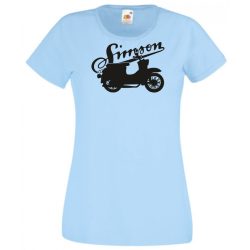 Retro Motor fan Simson Schwalbe női rövid ujjú póló