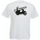 Retro Motor fan Simson Schwalbe férfi rövid ujjú póló