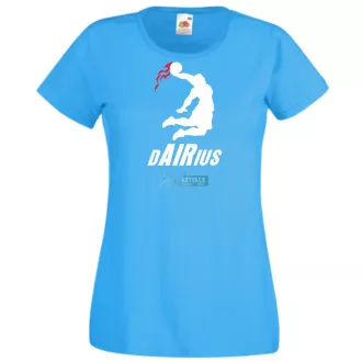 Humor Sport fan kosaras - dAIRius női rövid ujjú póló