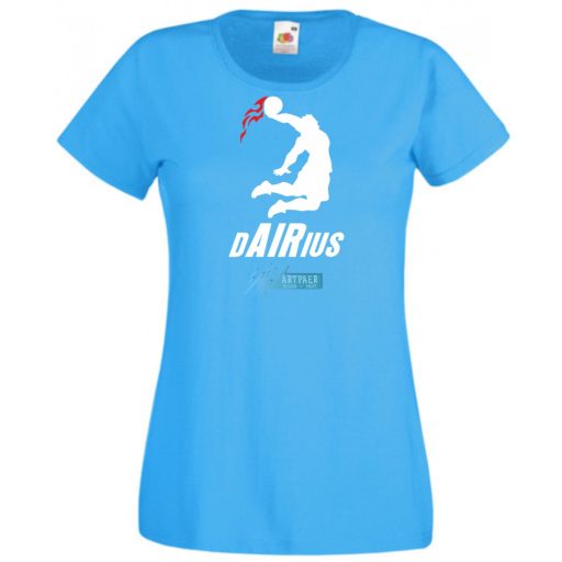 Humor Sport fan kosaras - dAIRius női rövid ujjú póló