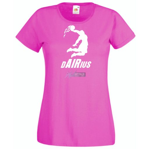 Humor Sport fan kosaras - dAIRius női rövid ujjú póló