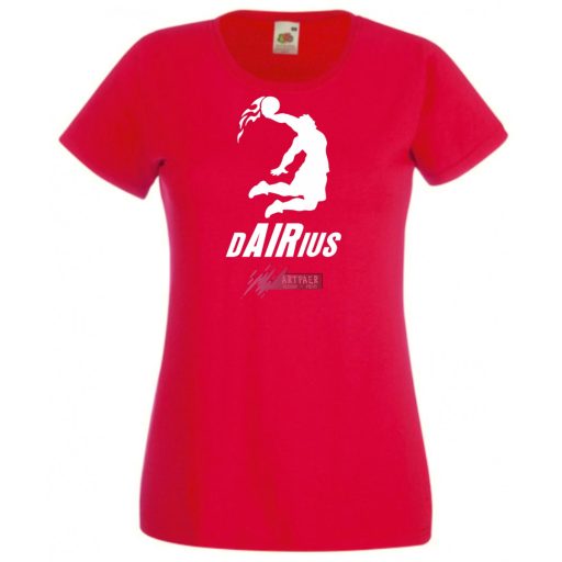 Humor Sport fan kosaras - dAIRius női rövid ujjú póló
