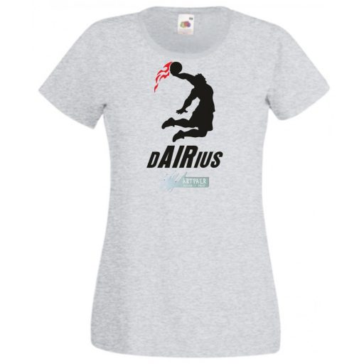 Humor Sport fan kosaras - dAIRius női rövid ujjú póló