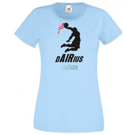 Humor Sport fan kosaras - dAIRius női rövid ujjú póló