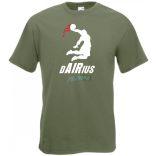 Humor Sport fan kosaras - dAIRius férfi rövid ujjú póló