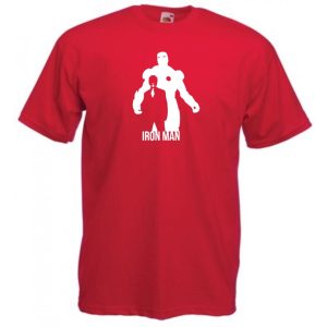 Hősök Iron Man minima férfi rövid ujjú póló