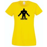 Hősök Iron Man Minima női rövid ujjú póló