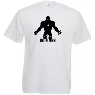 Hősök Iron Man Minima férfi rövid ujjú póló
