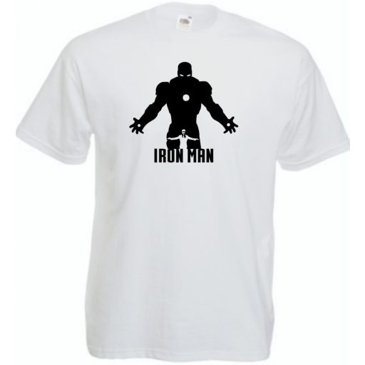 Hősök Iron Man Minima férfi rövid ujjú póló