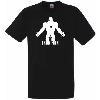 Hősök Iron Man Minima férfi rövid ujjú póló