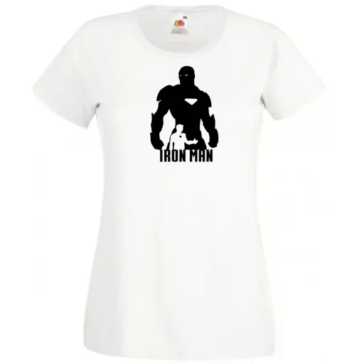Hősök Iron Man Minima női rövid ujjú póló