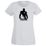 Hősök Iron Man Minima női rövid ujjú póló