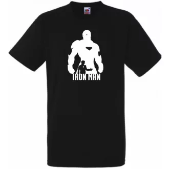 Hősök Iron Man Minima férfi rövid ujjú póló