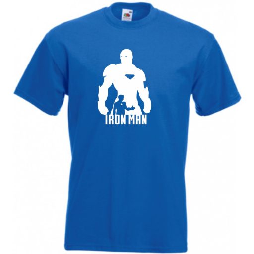 Hősök Iron Man Minima férfi rövid ujjú póló