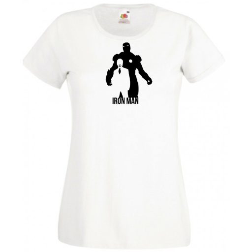 Hősök Iron Man Minima női rövid ujjú póló