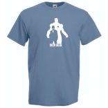 Hősök Iron Man minima férfi rövid ujjú póló