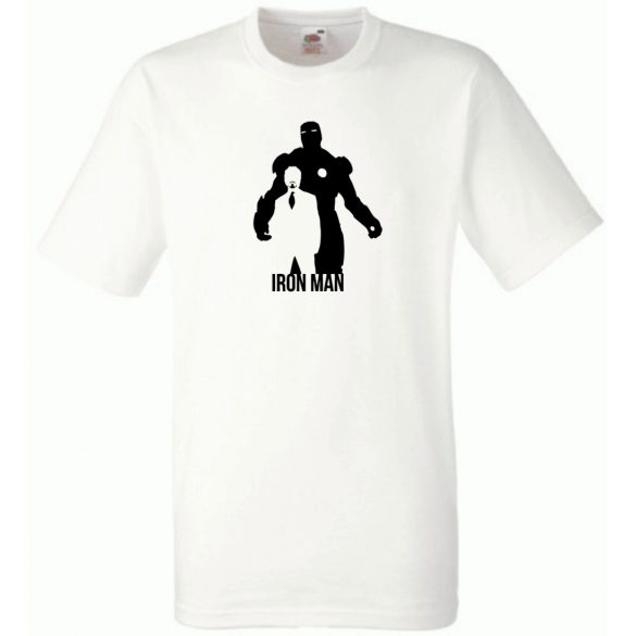 Hősök Iron Man minima férfi rövid ujjú póló