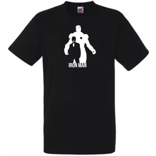 Hősök Iron Man minima férfi rövid ujjú póló