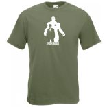 Hősök Iron Man minima férfi rövid ujjú póló