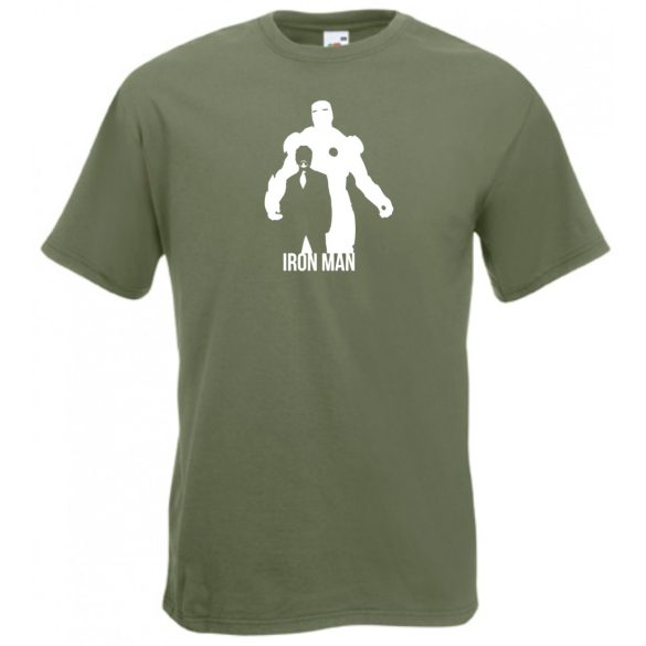 Hősök Iron Man minima férfi rövid ujjú póló