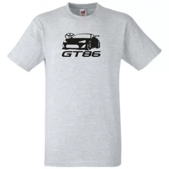 Autó fan Toyota GT86 férfi rövid ujjú póló