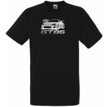 Autó fan Toyota GT86 férfi rövid ujjú póló