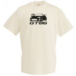 Autó fan Toyota GT86 férfi rövid ujjú póló