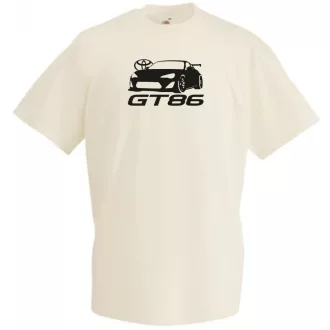 Autó fan Toyota GT86 férfi rövid ujjú póló