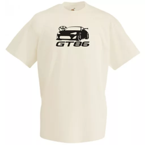 Autó fan Toyota GT86 férfi rövid ujjú póló