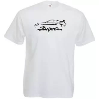 Autó fan Toyota Supra férfi rövid ujjú póló