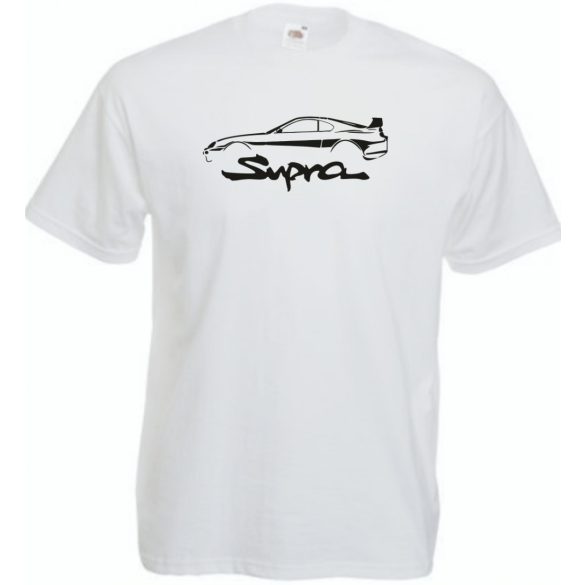 Autó fan Toyota Supra férfi rövid ujjú póló