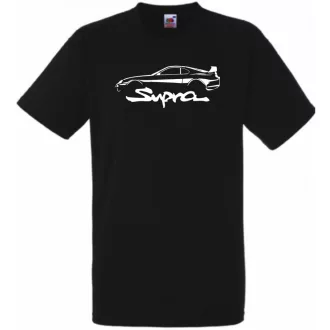 Autó fan Toyota Supra férfi rövid ujjú póló
