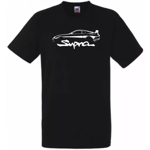 Autó fan Toyota Supra férfi rövid ujjú póló