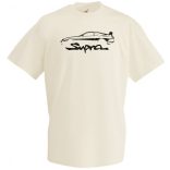 Autó fan Toyota Supra férfi rövid ujjú póló