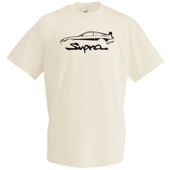Autó fan Toyota Supra férfi rövid ujjú póló