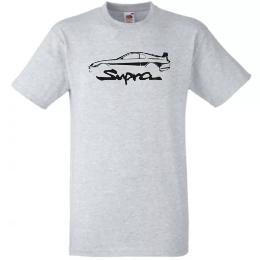 Autó fan Toyota Supra férfi rövid ujjú póló
