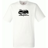 Autó fan Toyota Supra minima férfi rövid ujjú póló