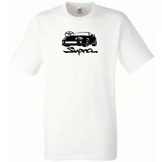 Autó fan Toyota Supra minima férfi rövid ujjú póló