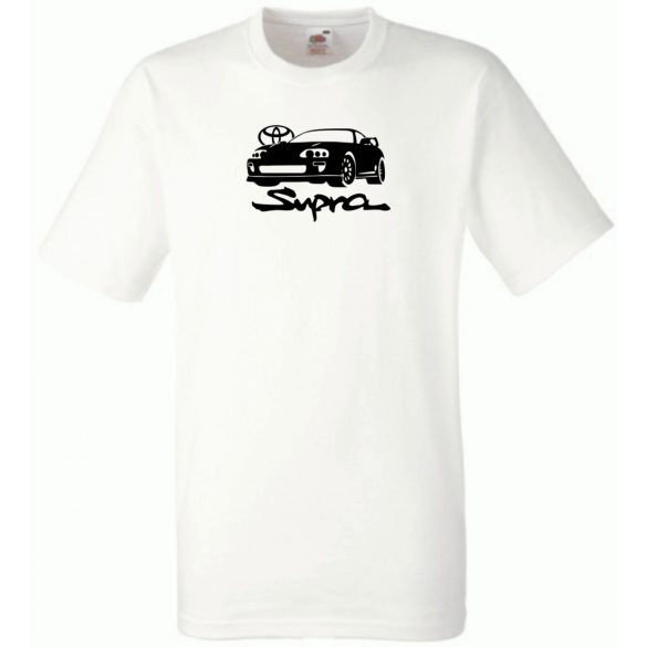 Autó fan Toyota Supra minima férfi rövid ujjú póló