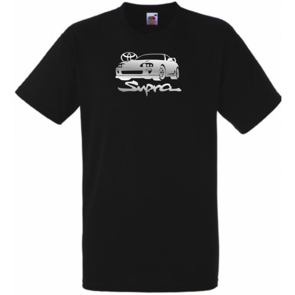 Autó fan Toyota Supra minima férfi rövid ujjú póló