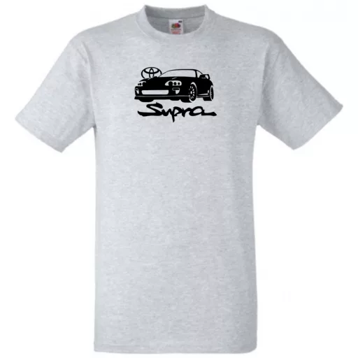 Autó fan Toyota Supra minima férfi rövid ujjú póló