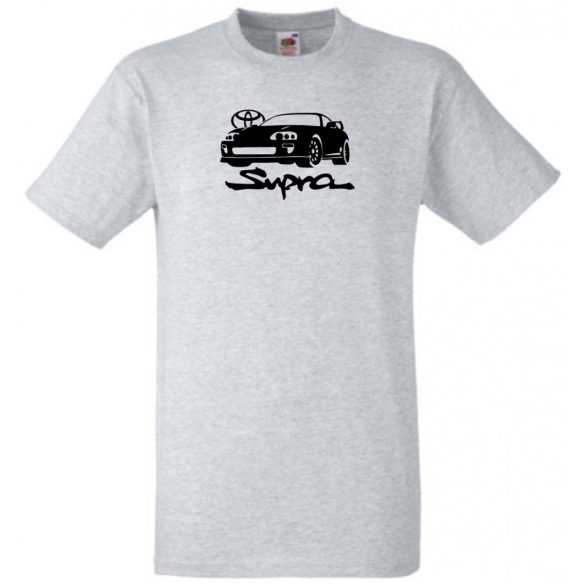 Autó fan Toyota Supra minima férfi rövid ujjú póló