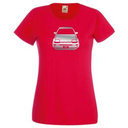 Autó fan AE86 minima női rövid ujjú póló