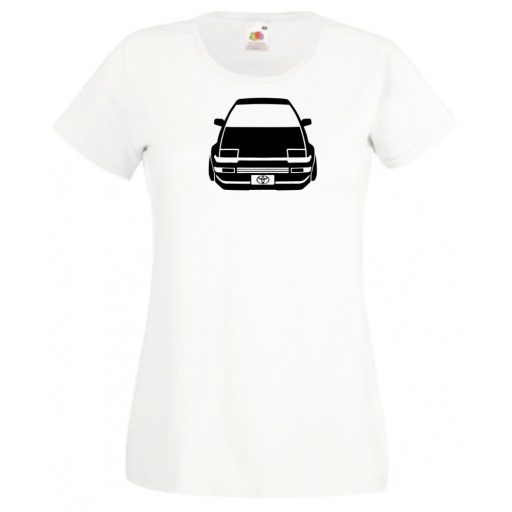 Autó fan AE86 minima női rövid ujjú póló