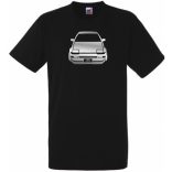 Autó fan Toyota AE86 minima férfi rövid ujjú póló