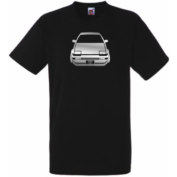 Autó fan Toyota AE86 minima férfi rövid ujjú póló