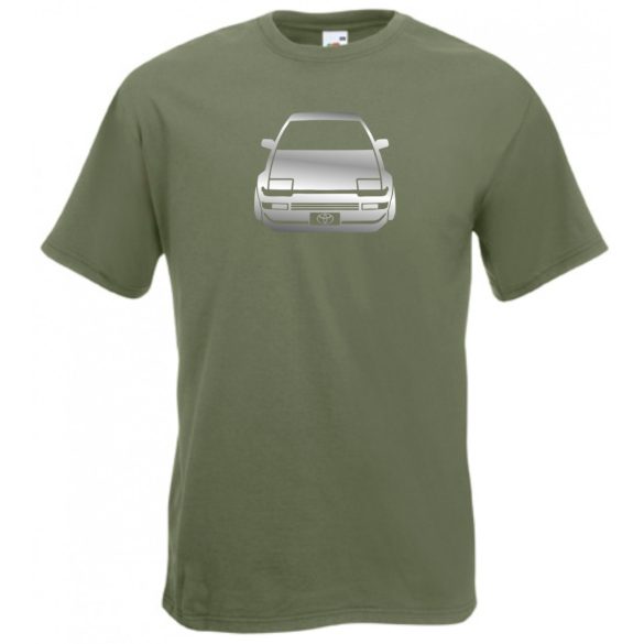 Autó fan Toyota AE86 minima férfi rövid ujjú póló