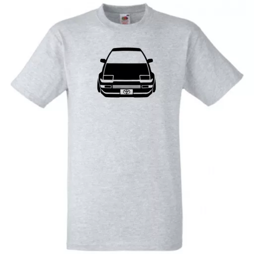 Autó fan Toyota AE86 minima férfi rövid ujjú póló